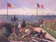 Claude Monet, Terrace at Sainte-Adresse